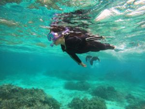 初めての海！そして初シュノーケリングは少人数ツアーにお任せ下さい♪