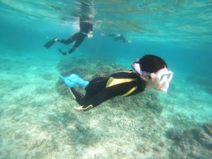 石垣島でゴールデンウィークは家族水入らずの貸切シュノーケリング