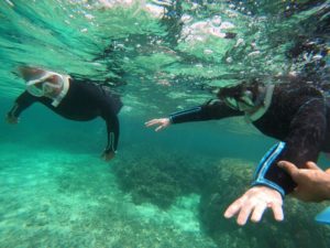 午前午後に夕方も！念願かなった74歳初シュノーケリング！60歳以上でもOKです！