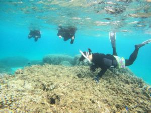 ヨロン島シュノーケリング合宿、その前にブランク解消ツアー♪