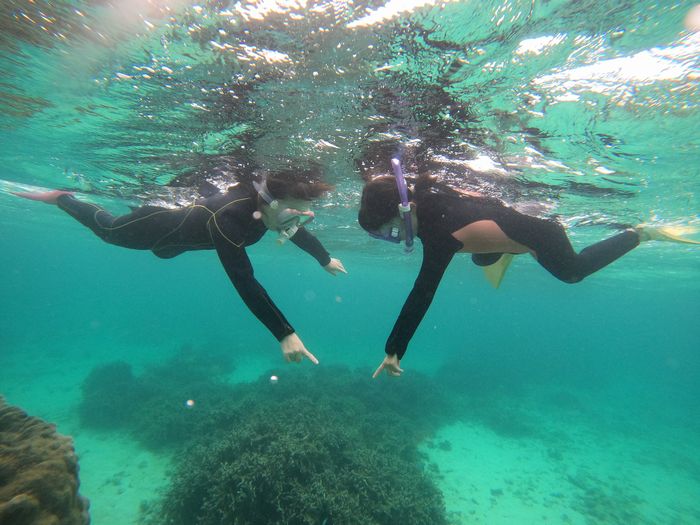 お母さんと楽しんでいます