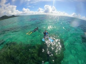 14時のフライトで帰り！その前に石垣島をシュノーケリング