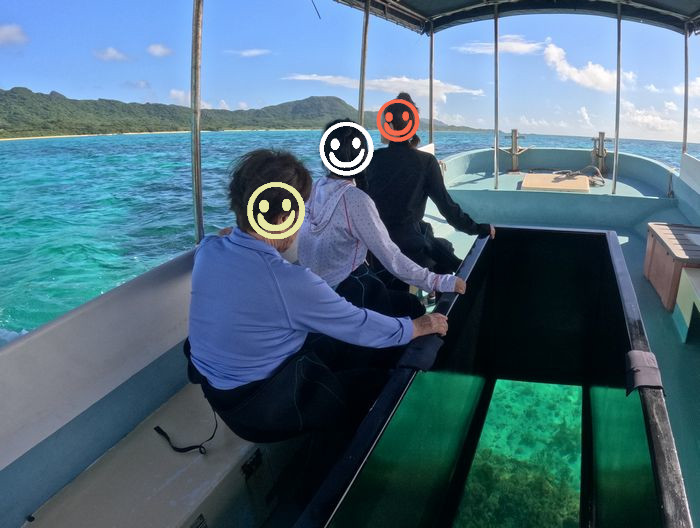 三世代でシュノーケリング