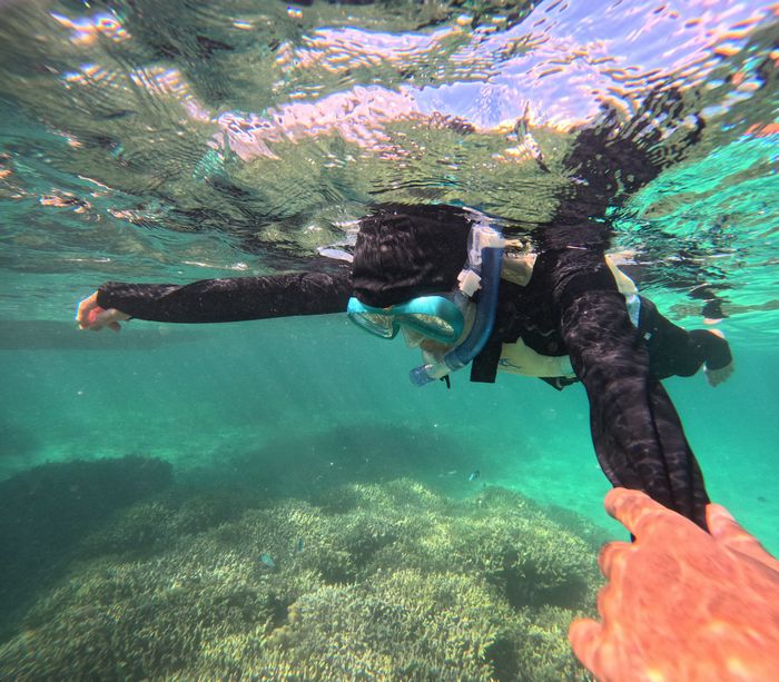 72歳シュノーケリング