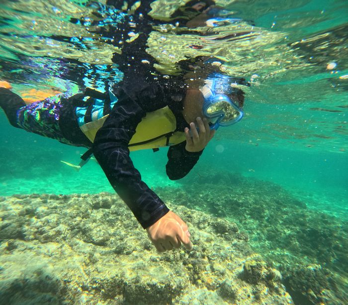 活発に楽しむヨシト君