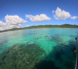 夏休み恒例の石垣島旅行は家族で貸切シュノーケリング♪