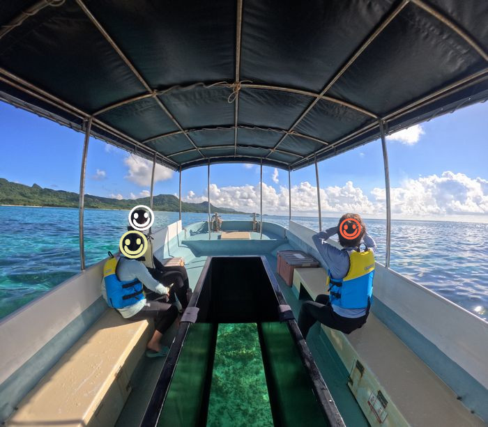 三世代でシュノーケリング