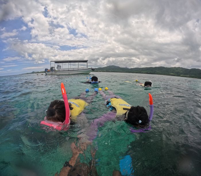 顔をつける練習から