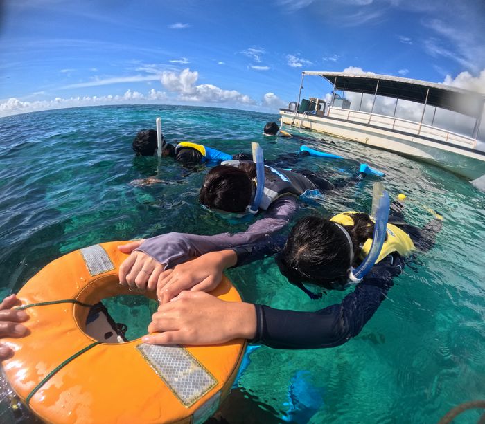 まずは入水チェック