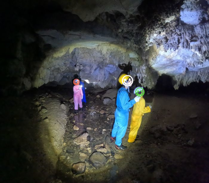 鍾乳石を楽しみました