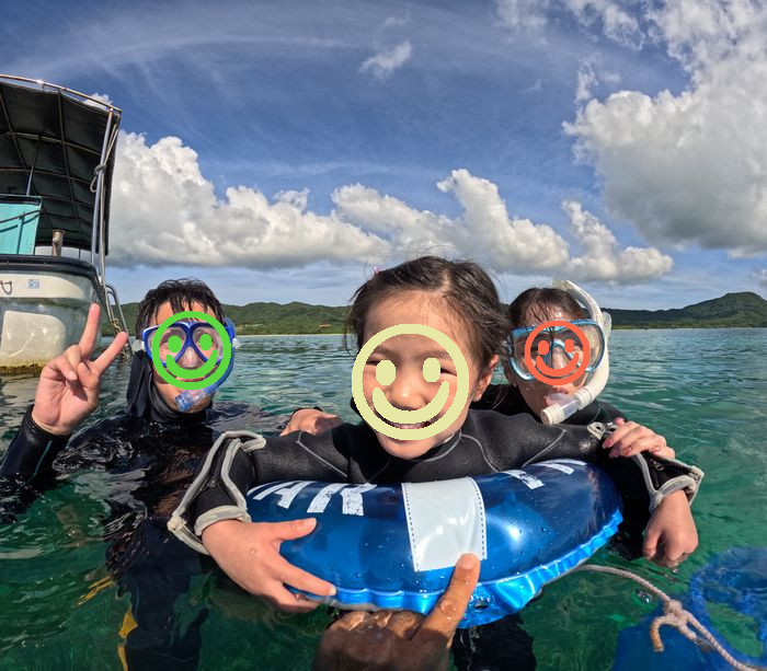 M井さんご家族です