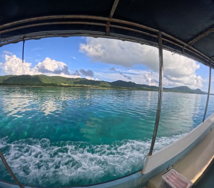 穏やかな海は健在