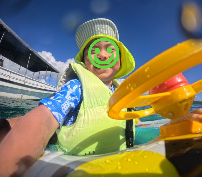 ニッコリ笑顔が止まらない