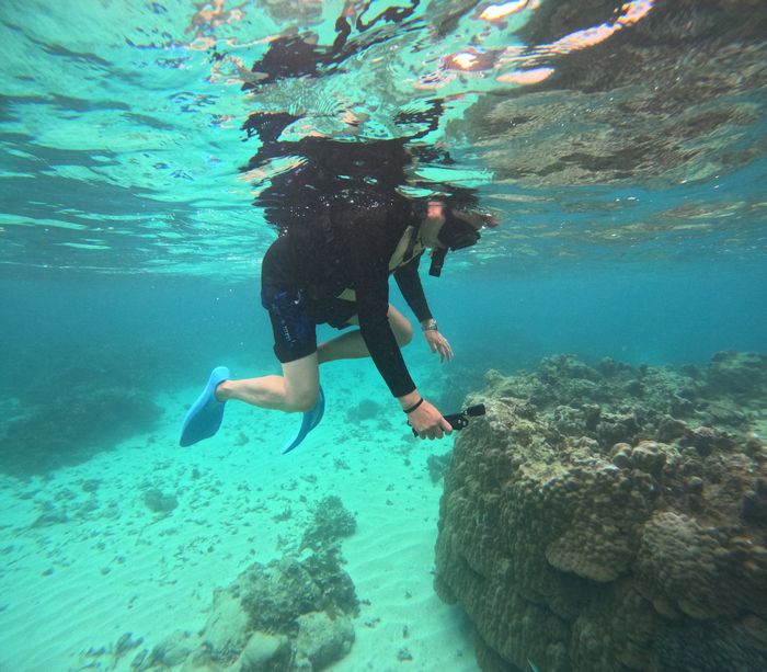 撮影を楽しむ旦那さん