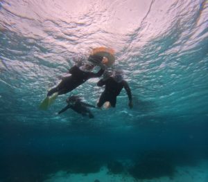 初めてのシュノーケリングは荒波体験ツアー！