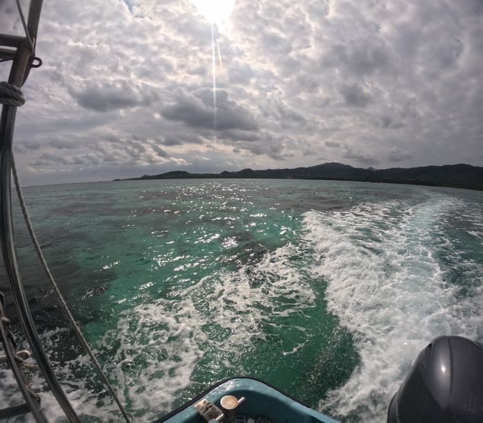 曇りからスタート