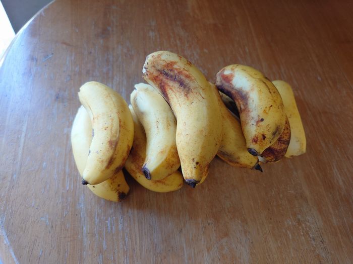 今年そろそろ最後かなぁ。バナナ頂きました