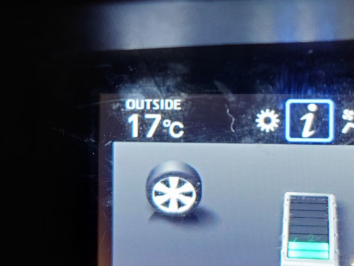 気温17度　冬です！