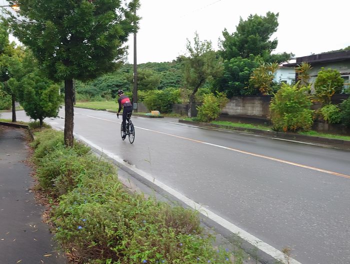 石垣島一周するそうで。ロードバイク