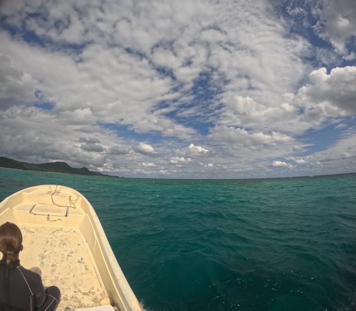 天気は曇ったり晴れたり