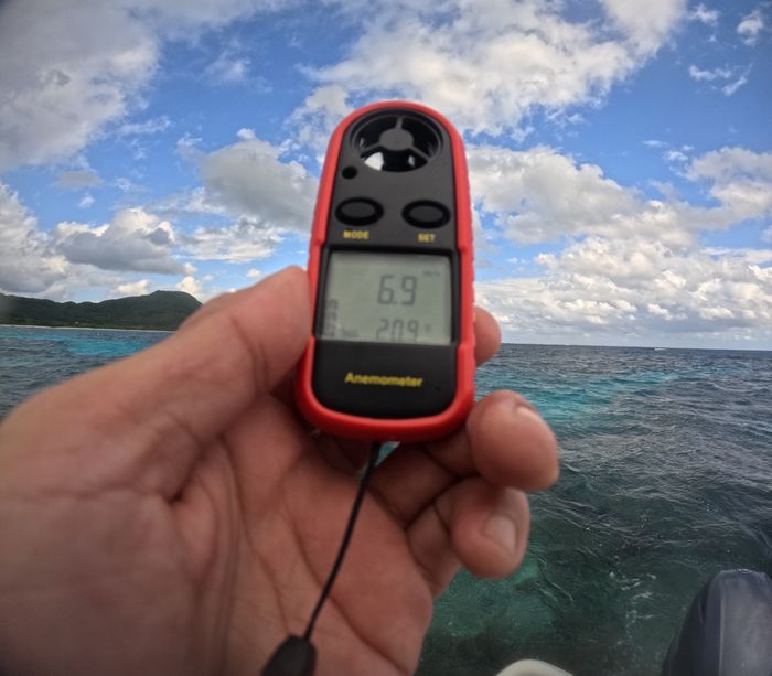 風速計で測ってみる