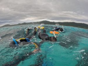 ひぃぃぃ！この強風荒波は想定範囲 ”外” の体育会シュノーケリング！