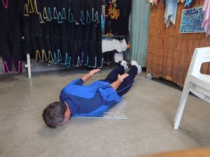 島バナナを食べながら♪2026年の始まりです♪