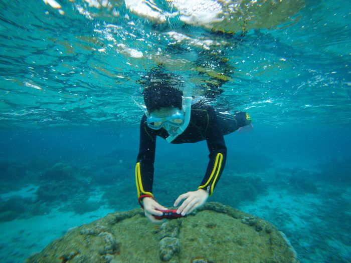 リクエストはスキンダイビング！