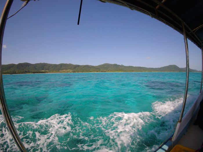 クリアブルーが広がります。