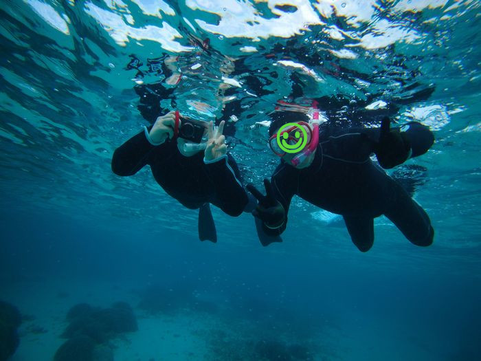御年70歳！家族で貸切シュノーケリング