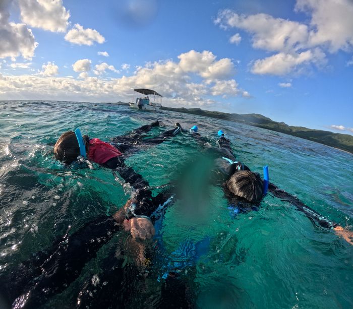 まずは入水チェック