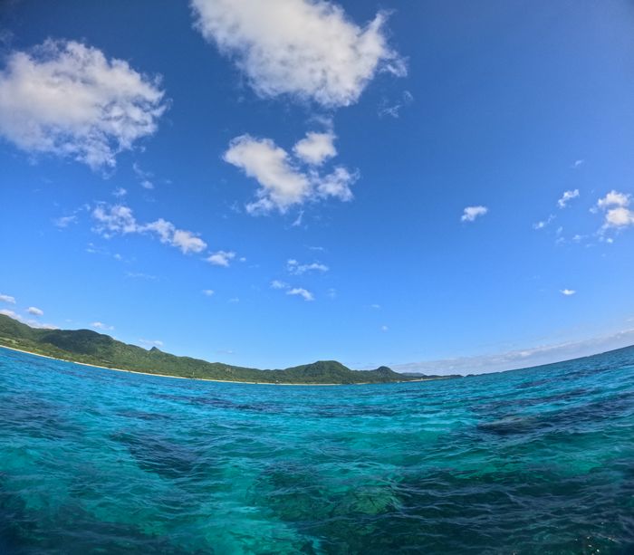 すっきり青空広がる、冬の絶景