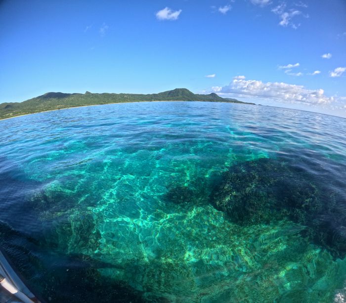 大丈夫、穏やか海ですから