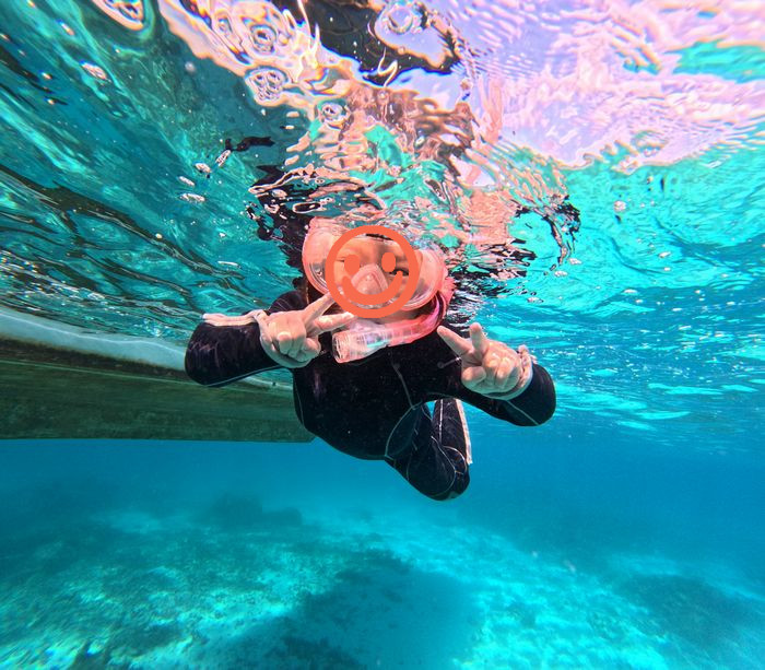 そのままマスクデビューへ