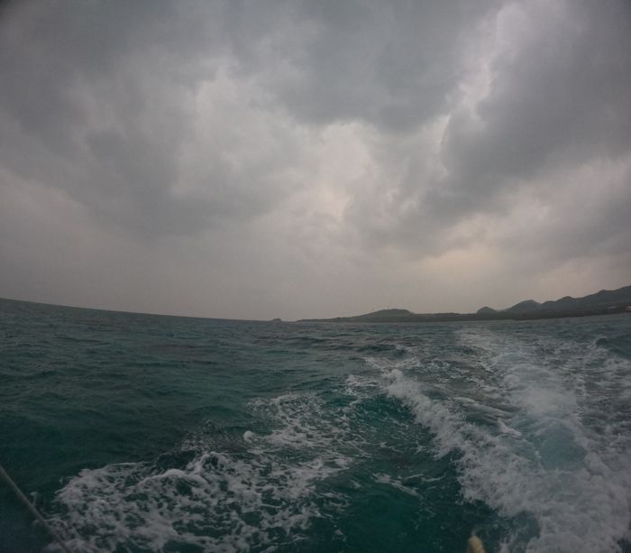 天気は切り替わりの曇り