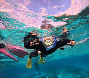 午前は家族で貸切ツアー！午後はベリッシマで石垣島、初シュノーケリング！