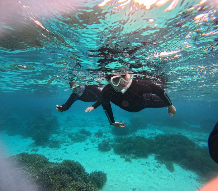 5年ぶりの海を満喫