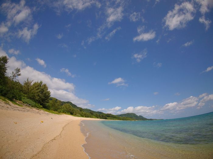 天気は晴れの石垣島
