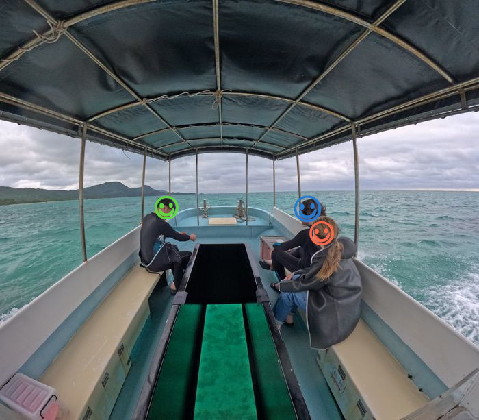 初シュノーケリング!ドキドキ