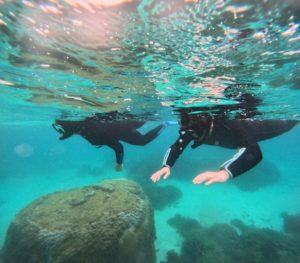 天気は切り替わりの北風！大丈夫、我々は海を楽しみました！