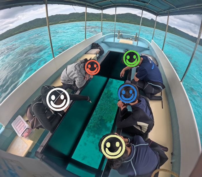 三世代でシュノーケリングN口さん