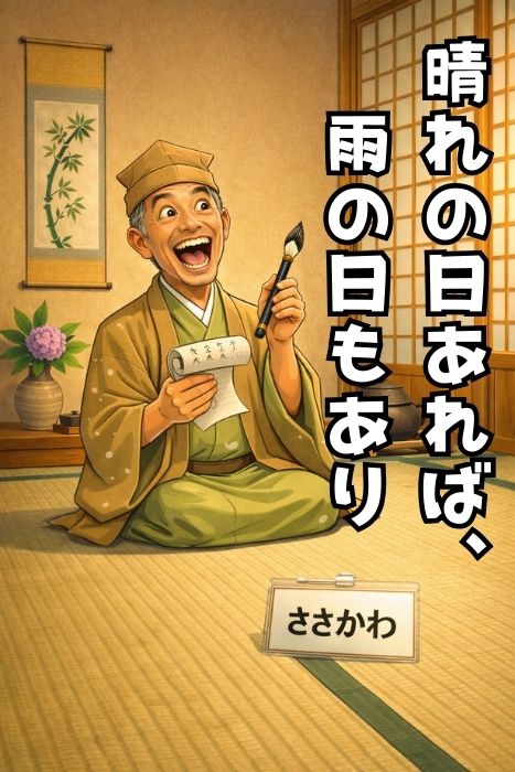 スタッフ笹川、晴れの日あれば