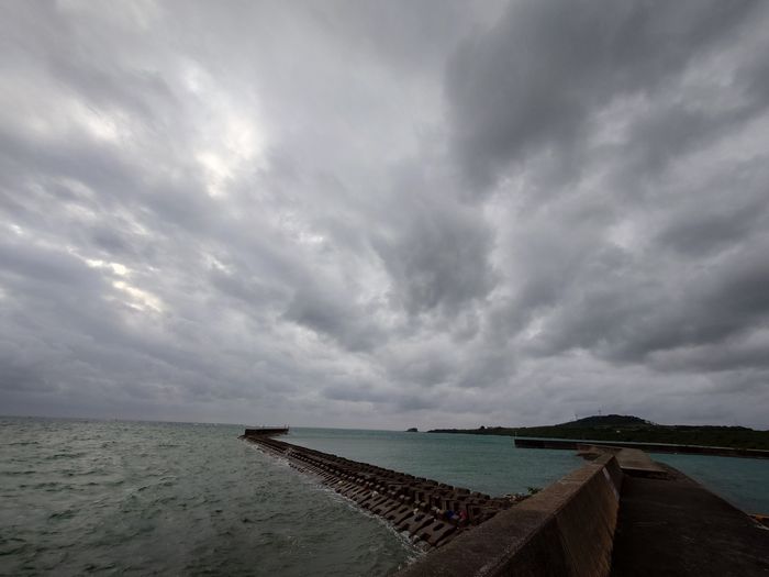 天気は切り替わりの荒波の様相