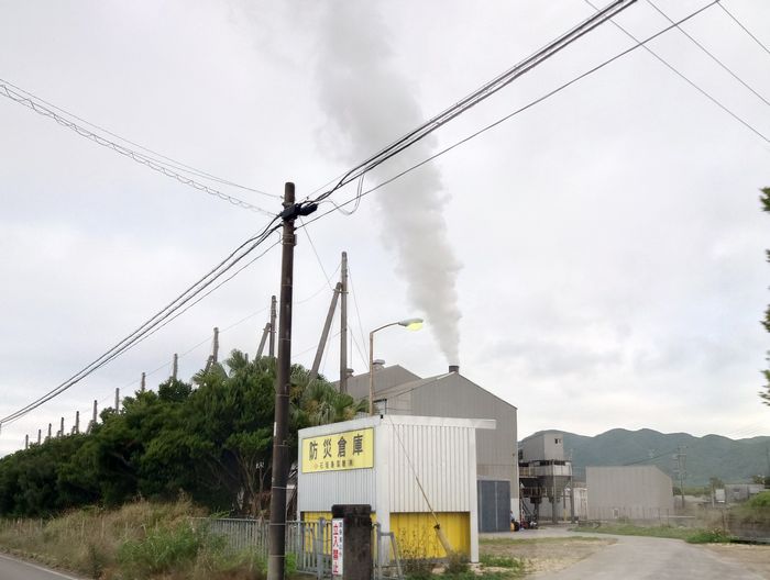 もうすぐ終わりでしょうか製糖工場