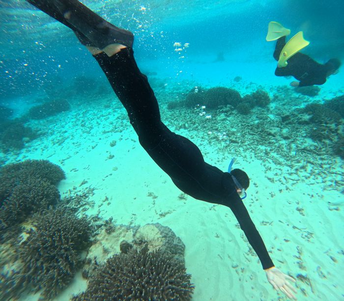 素潜りドボンの旦那さん