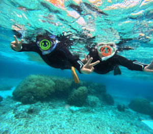 石垣島移住後、初めてのシュノーケリング♪