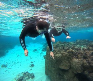 石垣島シュノーケリングを思いっきり楽しんだ皆さん♪