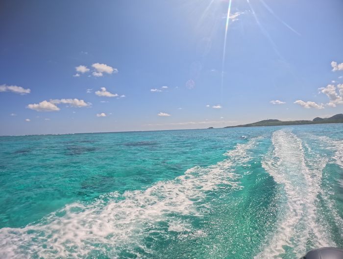 天気はすっきり晴れ