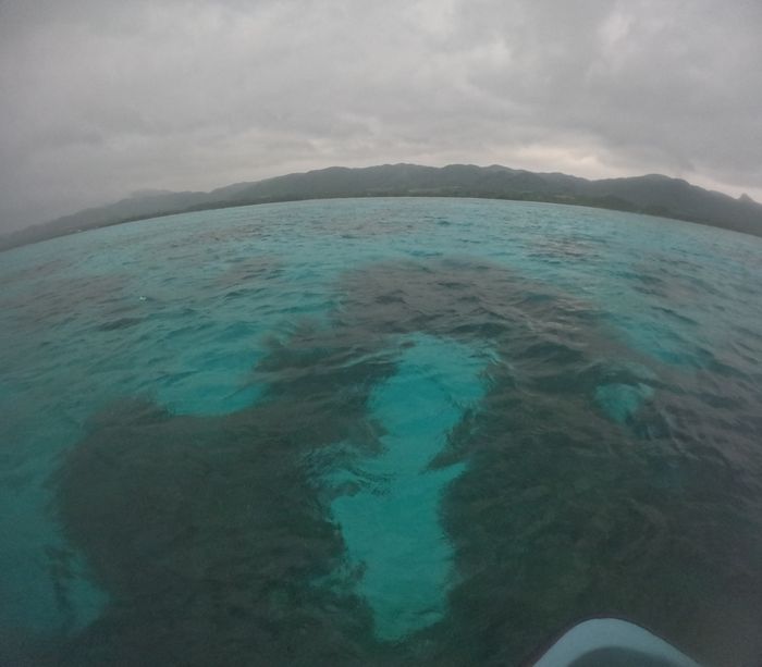 天気は曇りから小雨