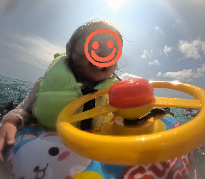 ニッコリ笑顔とまらない2歳